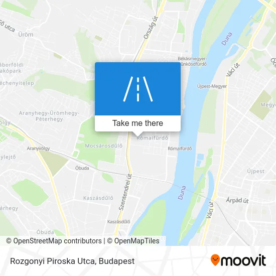 Rozgonyi Piroska Utca map
