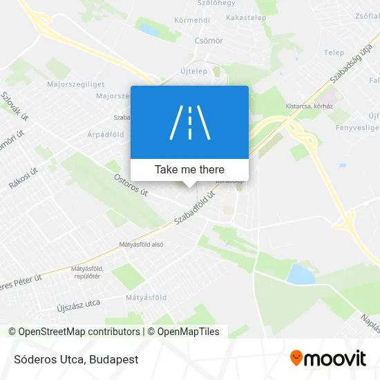 Sóderos Utca map