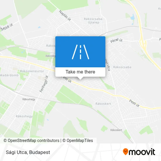 Sági Utca map