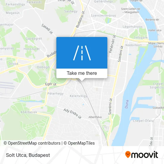 Solt Utca map