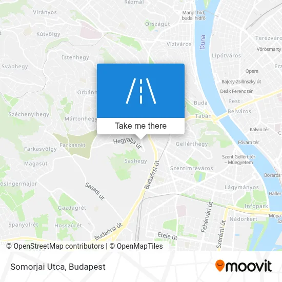 Somorjai Utca map