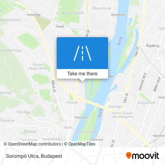 Sorompó Utca map