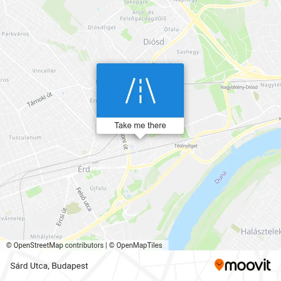 Sárd Utca map