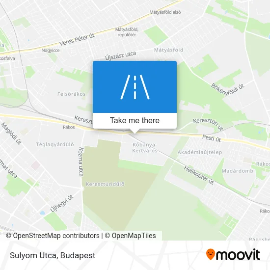 Sulyom Utca map