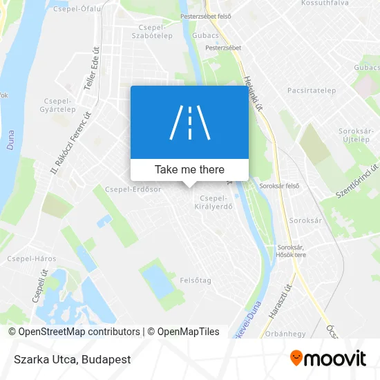 Szarka Utca map