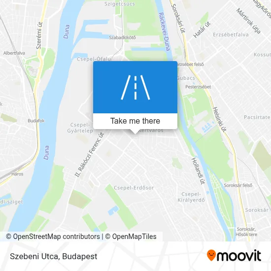 Szebeni Utca map