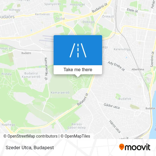 Szeder Utca map
