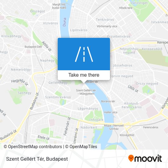 Szent Gellért Tér map