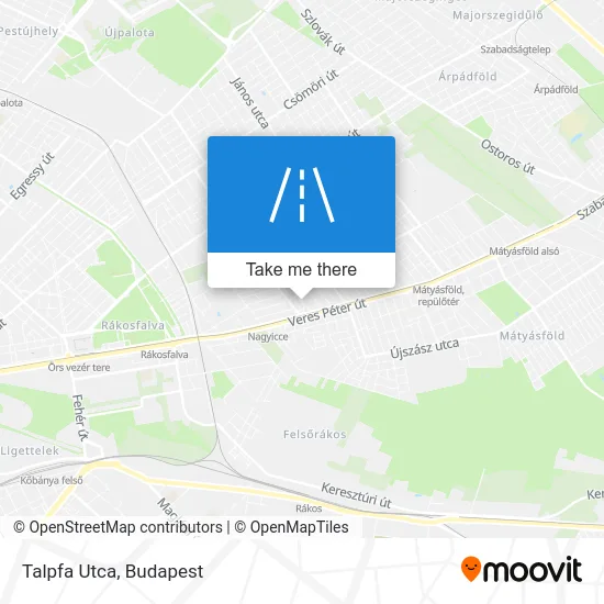 Talpfa Utca map