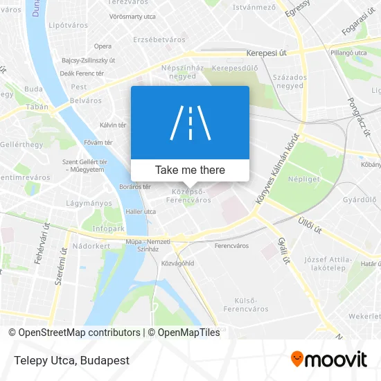 Telepy Utca map