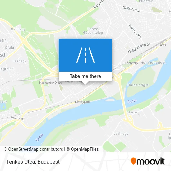 Tenkes Utca map