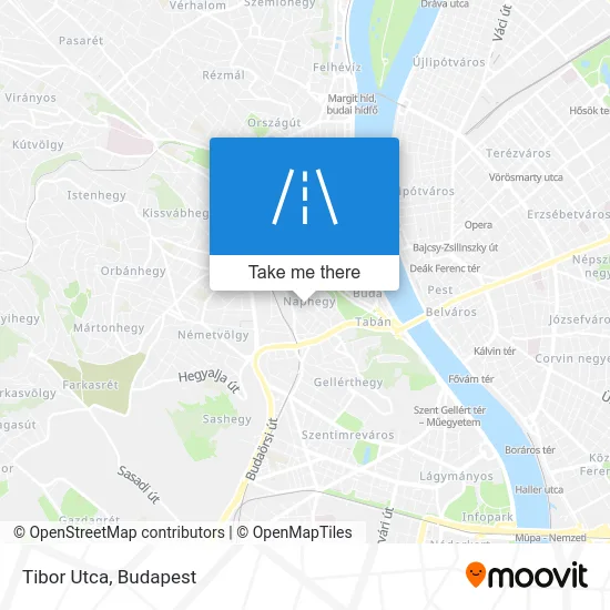 Tibor Utca map