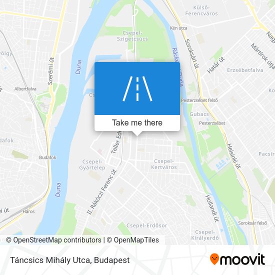 Táncsics Mihály Utca map