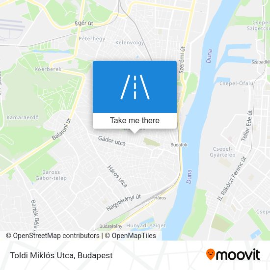 Toldi Miklós Utca map