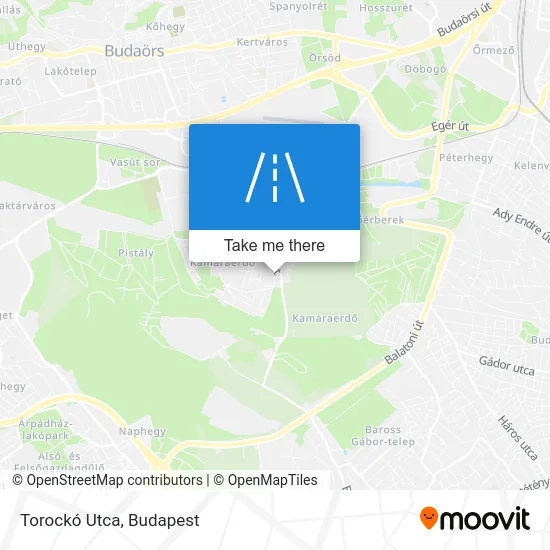 Torockó Utca map