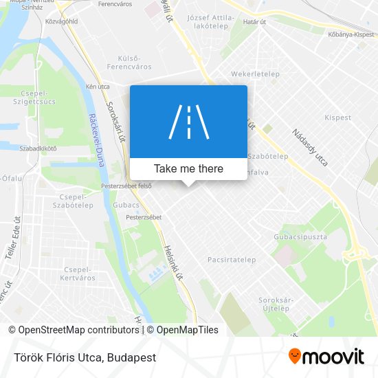 Török Flóris Utca map