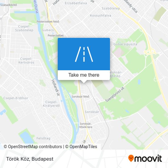 Török Köz map