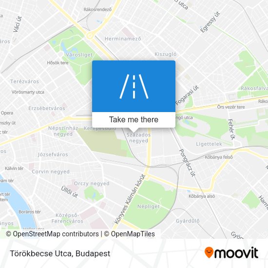Törökbecse Utca map