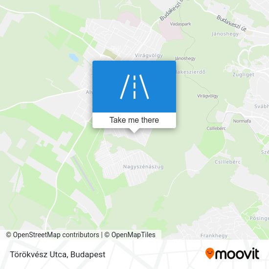 Törökvész Utca map