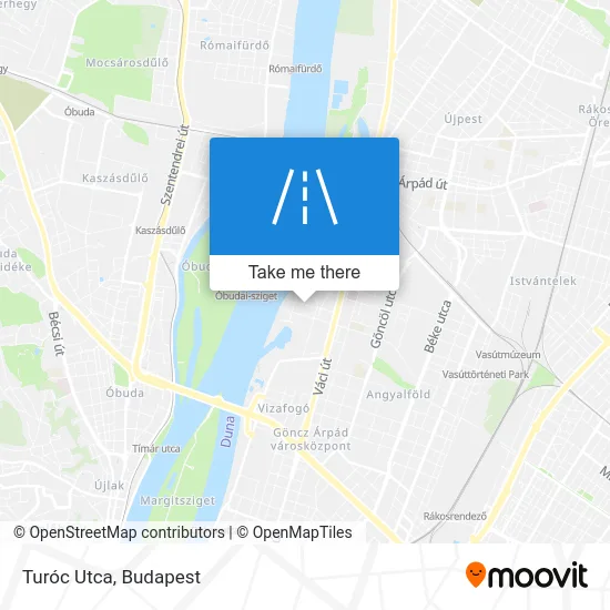 Turóc Utca map
