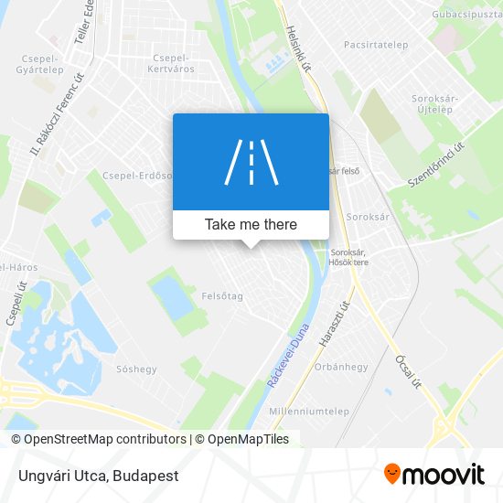 Ungvári Utca map