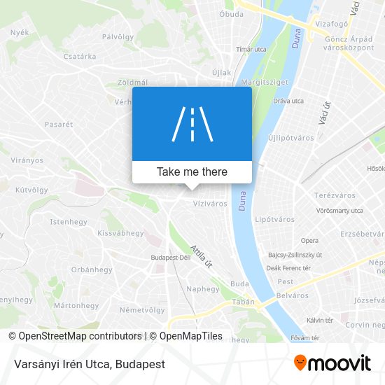 Varsányi Irén Utca map