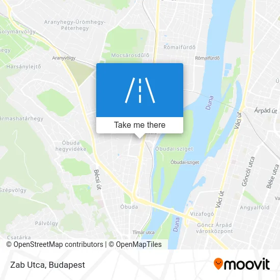 Zab Utca map