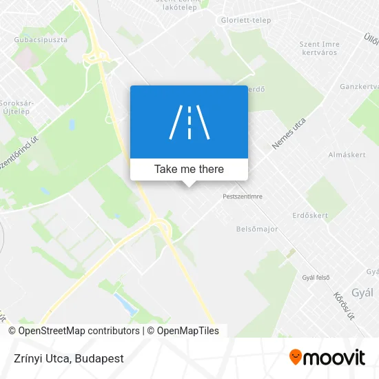 Zrínyi Utca map