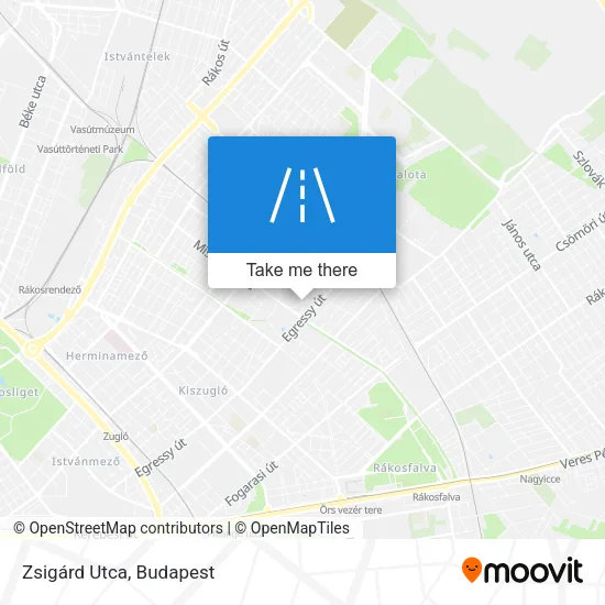 Zsigárd Utca map