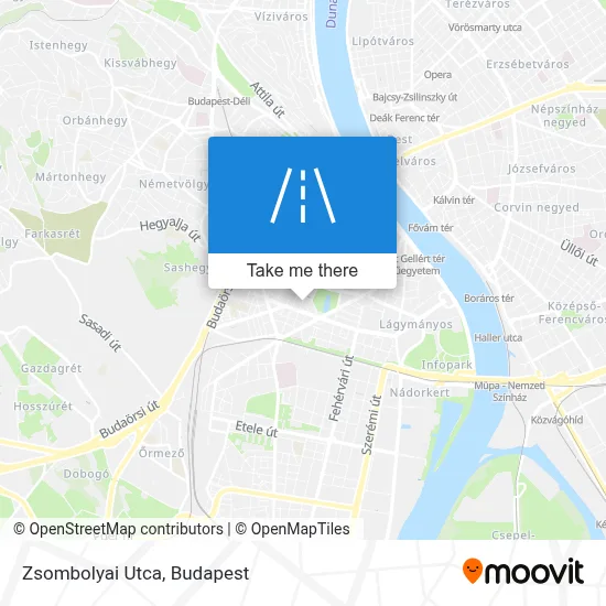 Zsombolyai Utca map