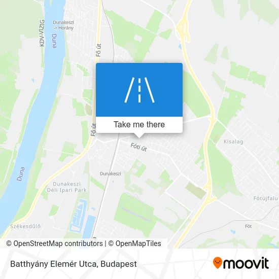 Batthyány Elemér Utca map