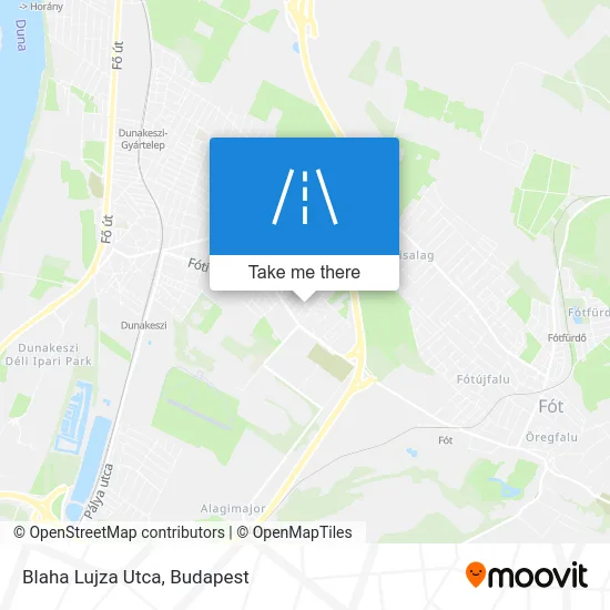 Blaha Lujza Utca map