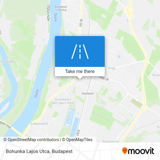 Bohunka Lajos Utca map