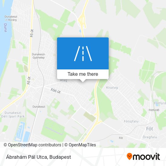 Ábrahám Pál Utca map