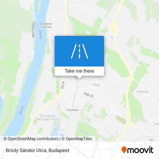 Bródy Sándor Utca map