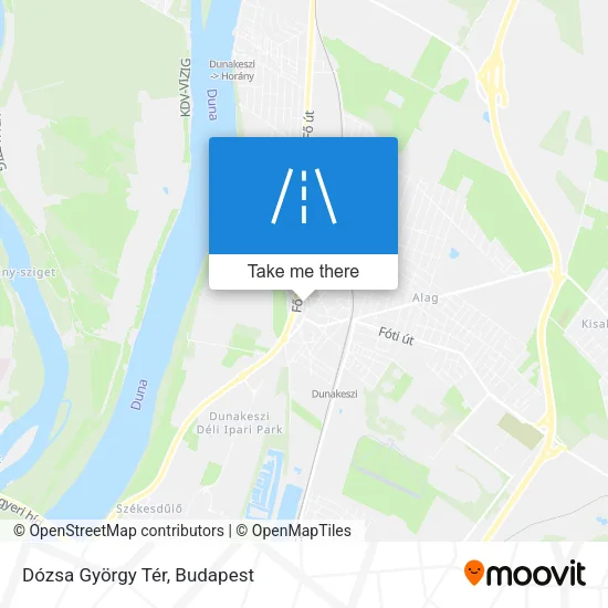 Dózsa György Tér map