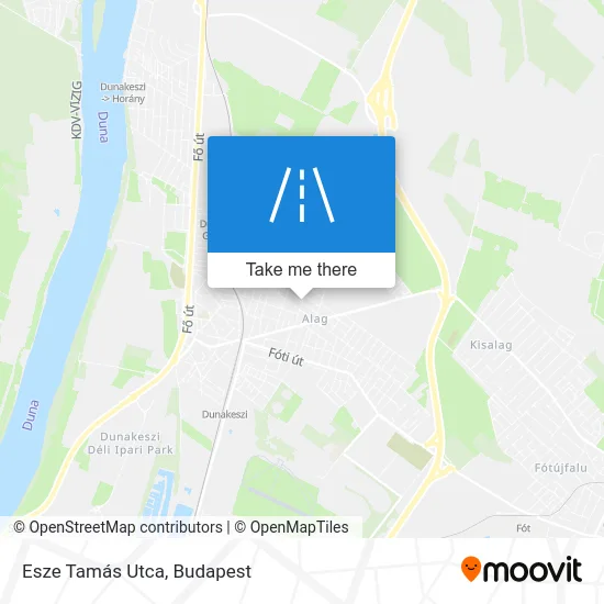 Esze Tamás Utca map