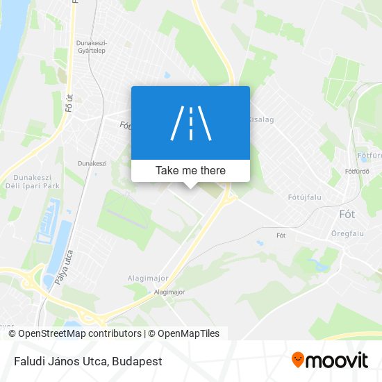 Faludi János Utca map