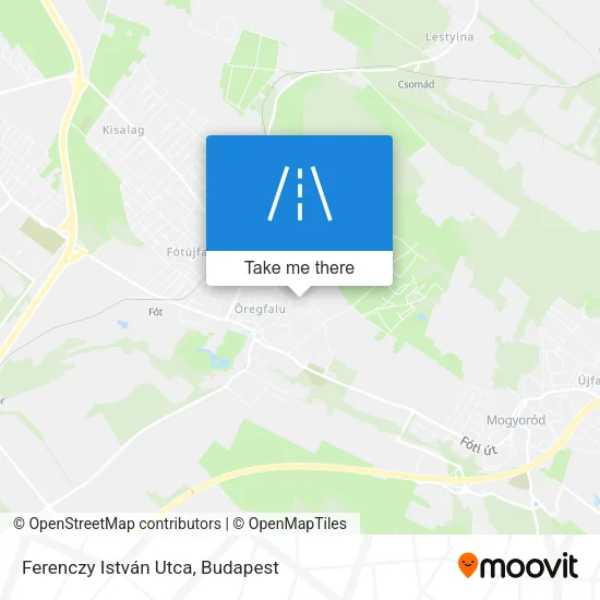 Ferenczy István Utca map