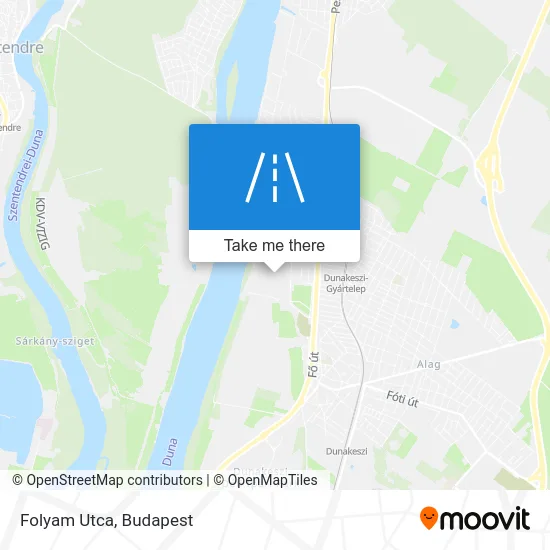 Folyam Utca map