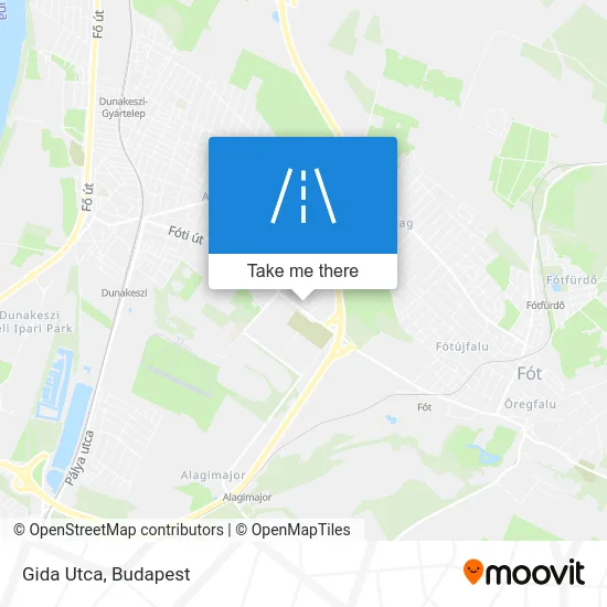 Gida Utca map