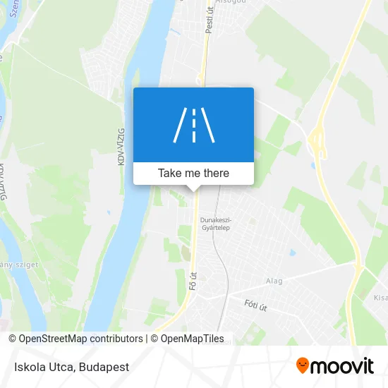 Iskola Utca map