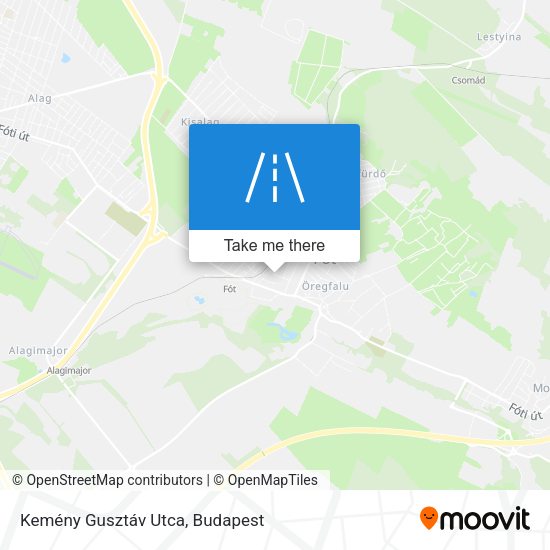 Kemény Gusztáv Utca map