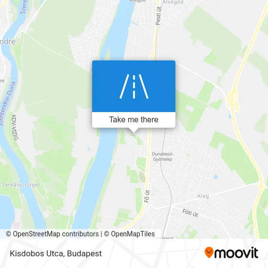 Kisdobos Utca map