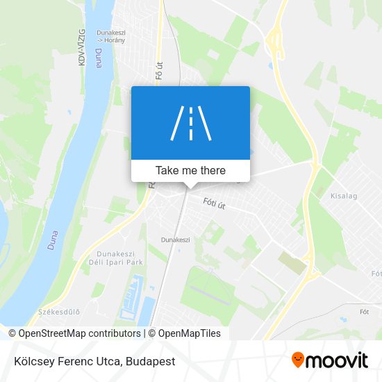 Kölcsey Ferenc Utca map