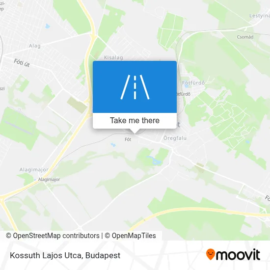 Kossuth Lajos Utca map