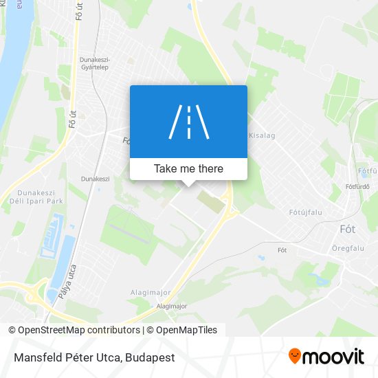 Mansfeld Péter Utca map