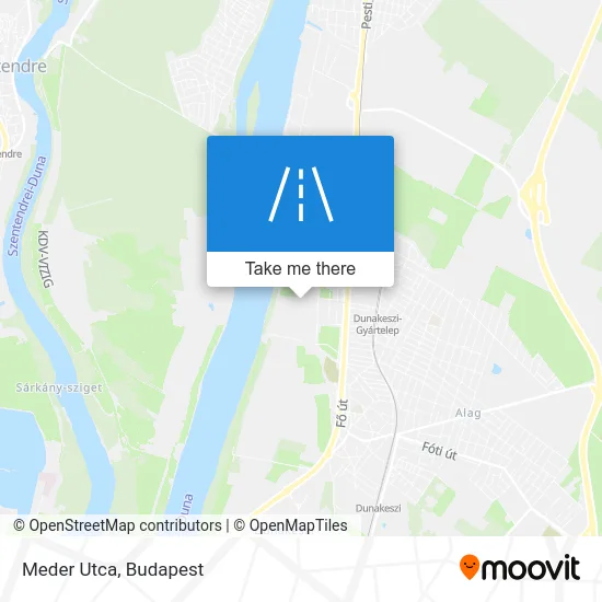Meder Utca map
