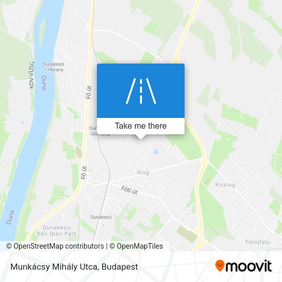 Munkácsy Mihály Utca map