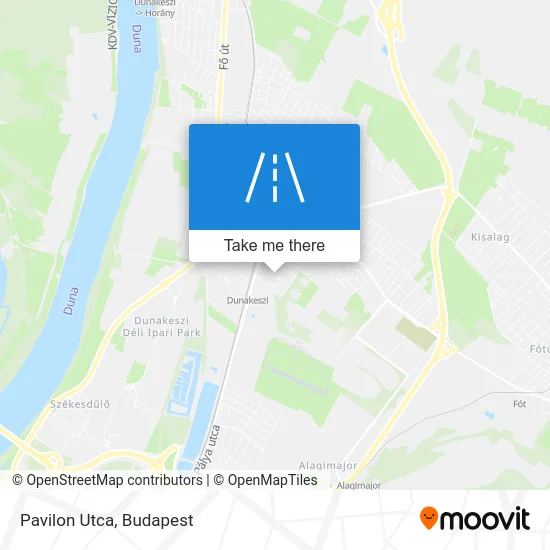 Pavilon Utca map